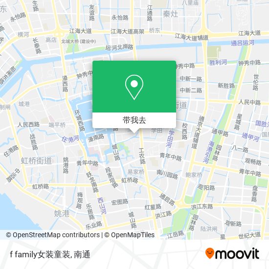 f family女装童装地图