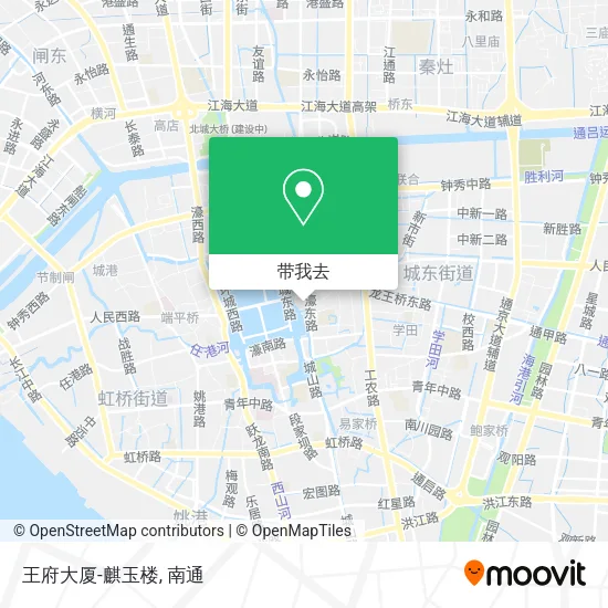 王府大厦-麒玉楼地图