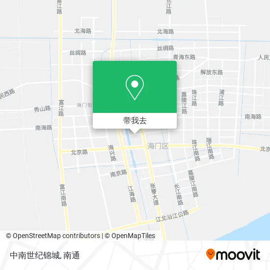 中南世纪锦城地图