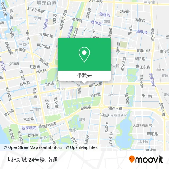 世纪新城-24号楼地图