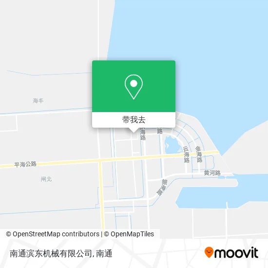 南通滨东机械有限公司地图