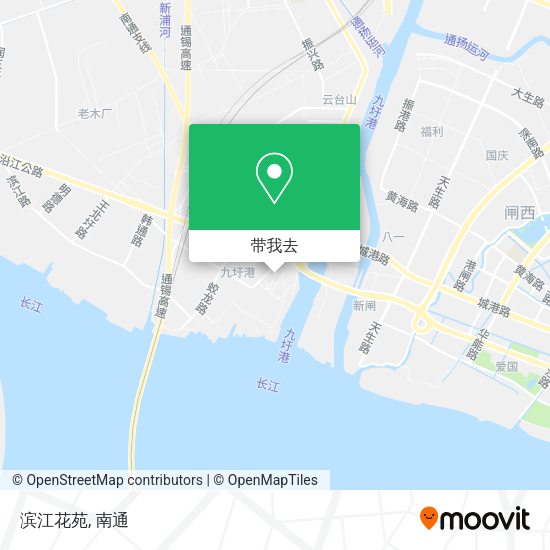 滨江花苑地图