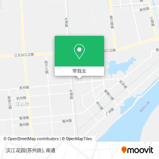 滨江花园(苏州路)地图