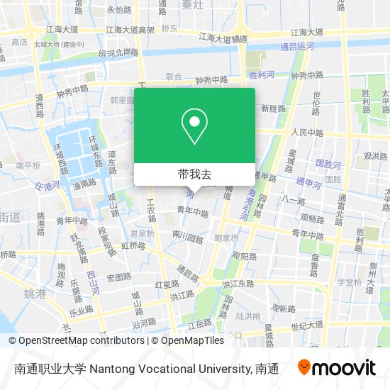 南通职业大学  Nantong Vocational University地图
