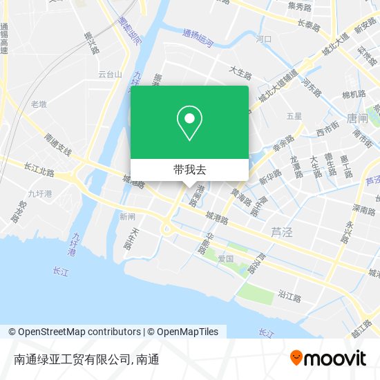 南通绿亚工贸有限公司地图