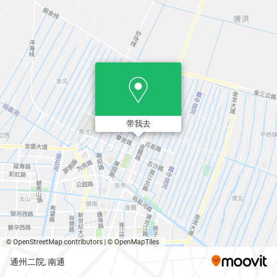 通州二院地图