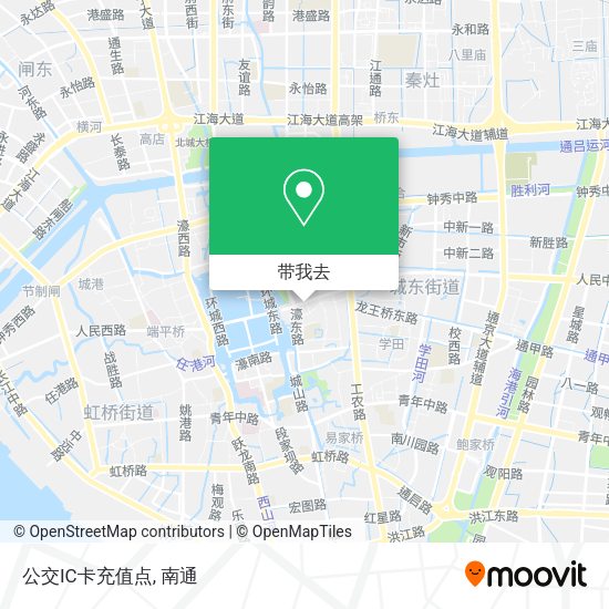 公交IC卡充值点地图