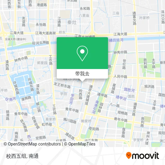校西五组地图