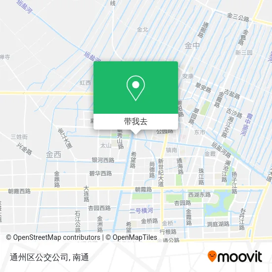 通州区公交公司地图