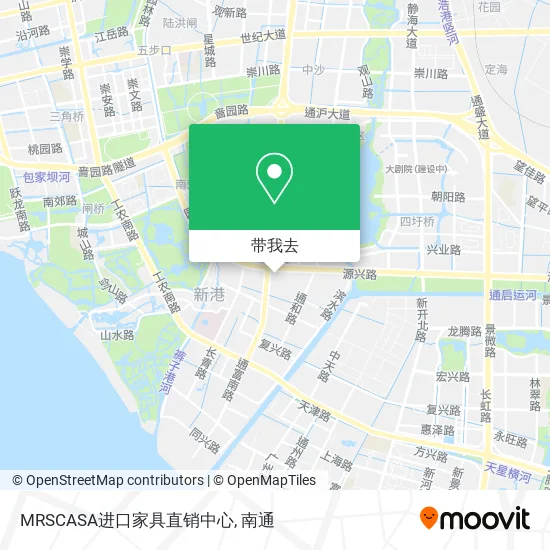 MRSCASA进口家具直销中心地图