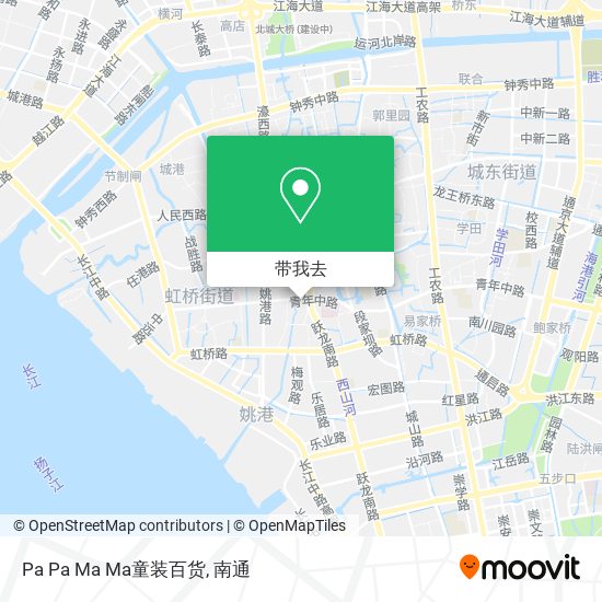 Pa Pa Ma Ma童装百货地图