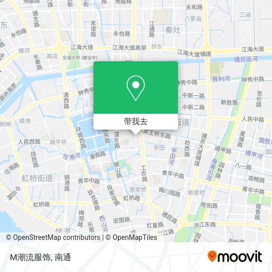 M潮流服饰地图