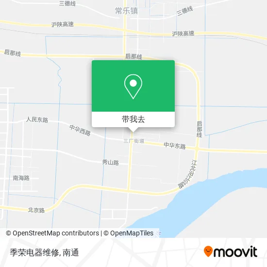 季荣电器维修地图