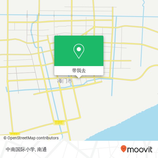 中南国际小学地图