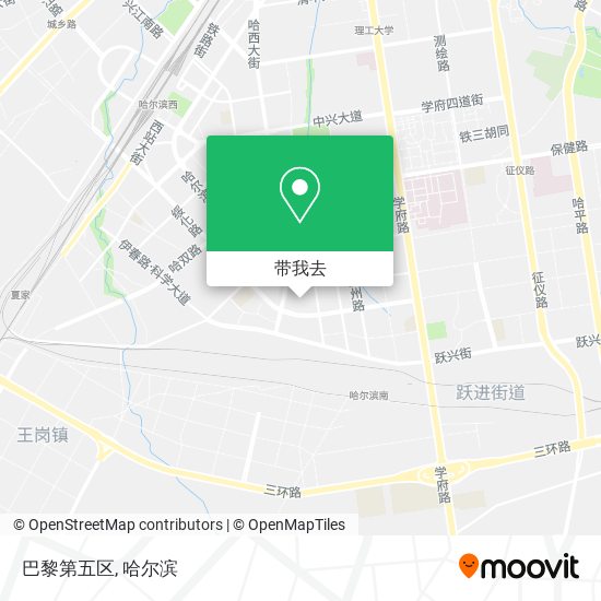巴黎第五区地图
