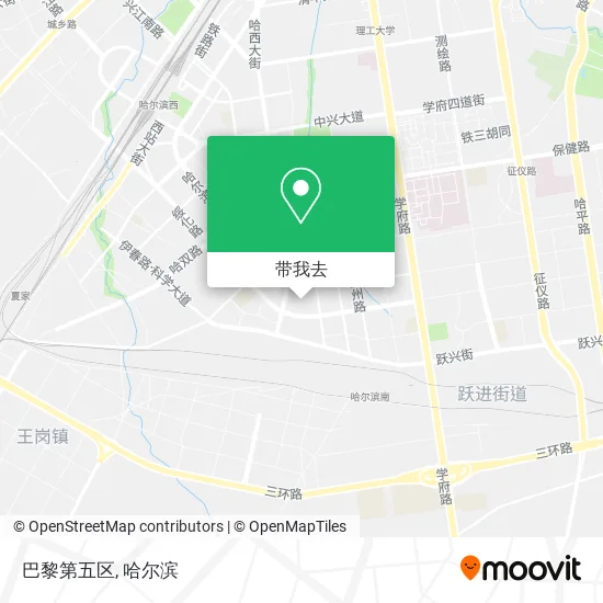 巴黎第五区地图