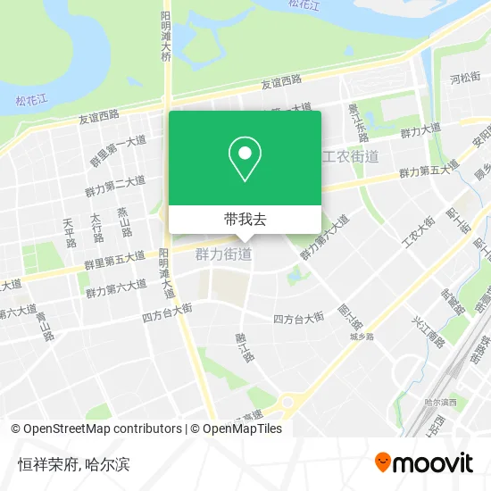 恒祥荣府地图