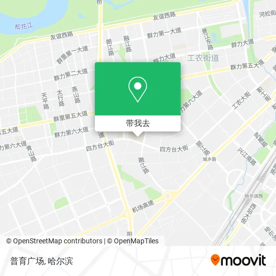 普育广场地图