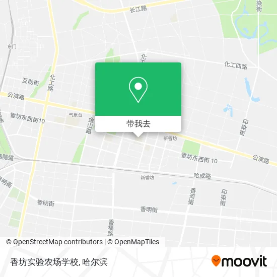 香坊实验农场学校地图