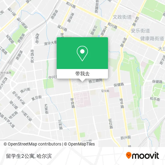 留学生2公寓地图