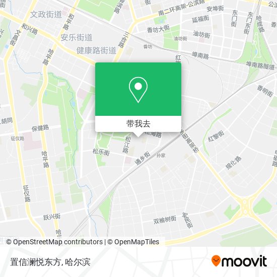 置信澜悦东方地图