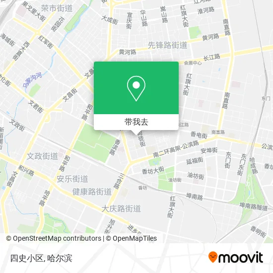 四史小区地图