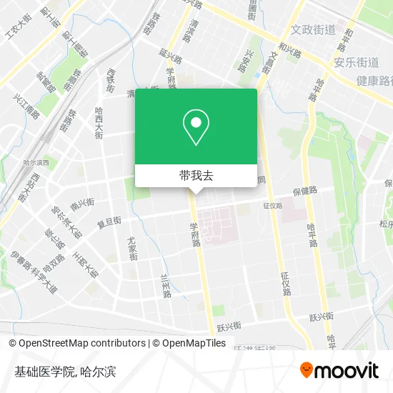 基础医学院地图