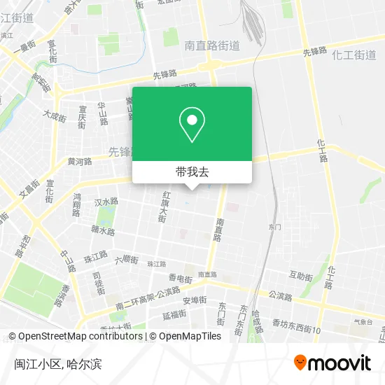 闽江小区地图