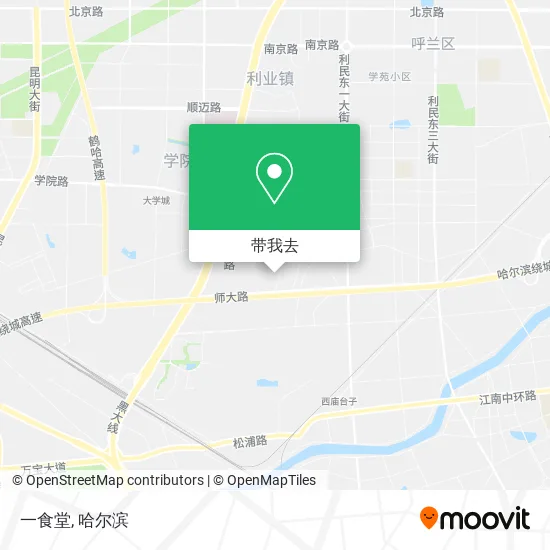 一食堂地图