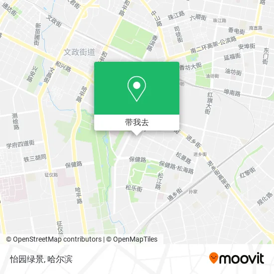 怡园绿景地图