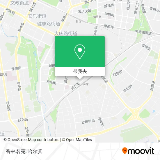 香林名苑地图