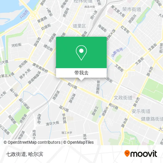 七政街道地图