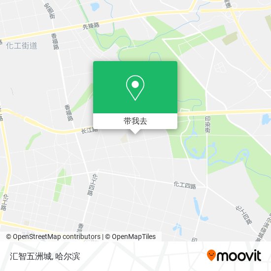 汇智五洲城地图
