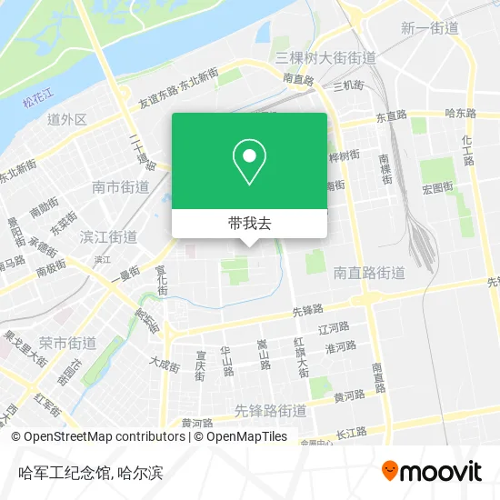 哈军工纪念馆地图