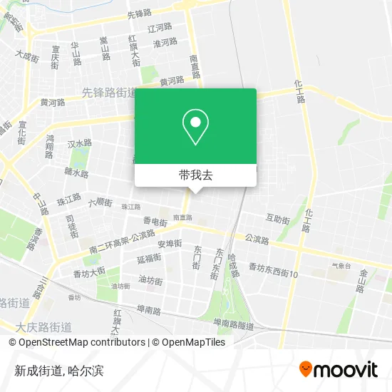 新成街道地图