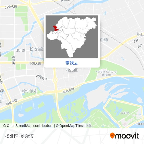 松北区地图