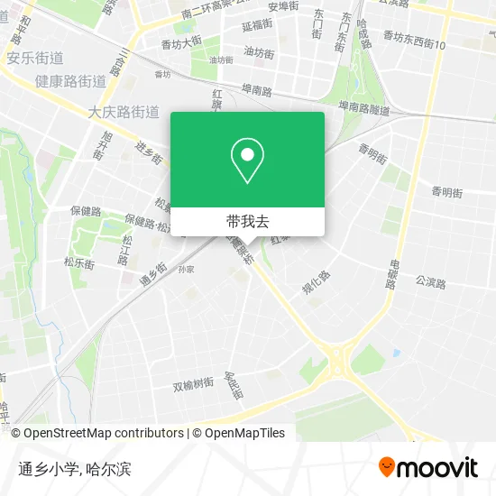 通乡小学地图