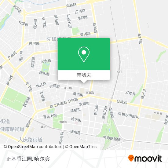 正基香江园地图