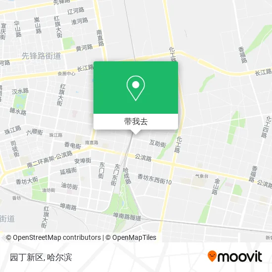园丁新区地图