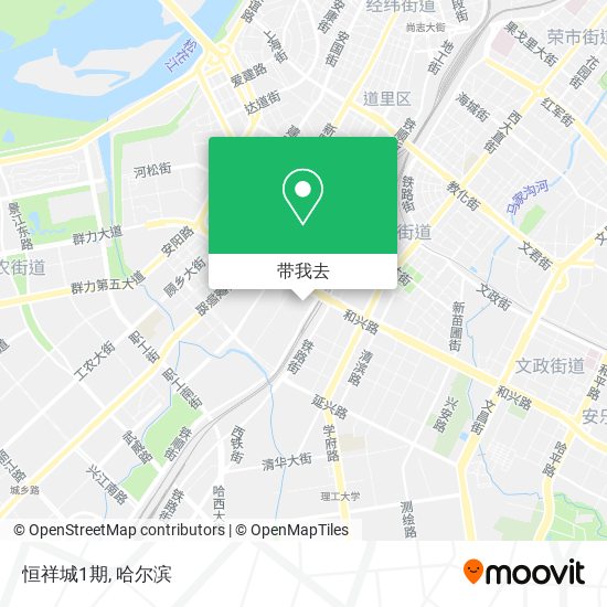 恒祥城1期地图