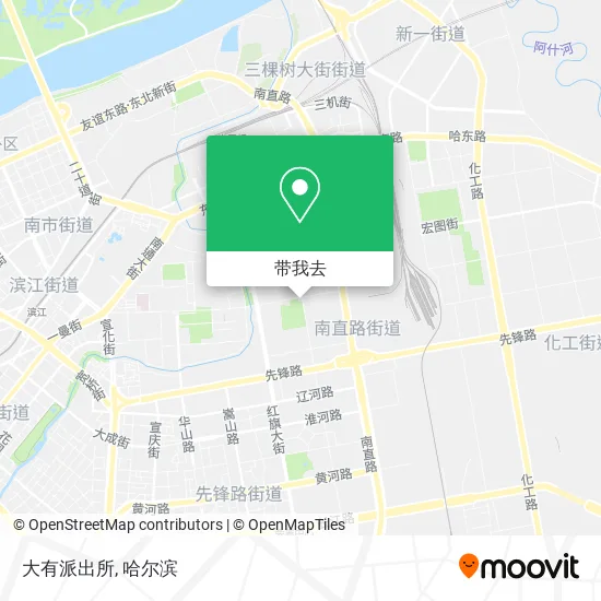 大有派出所地图