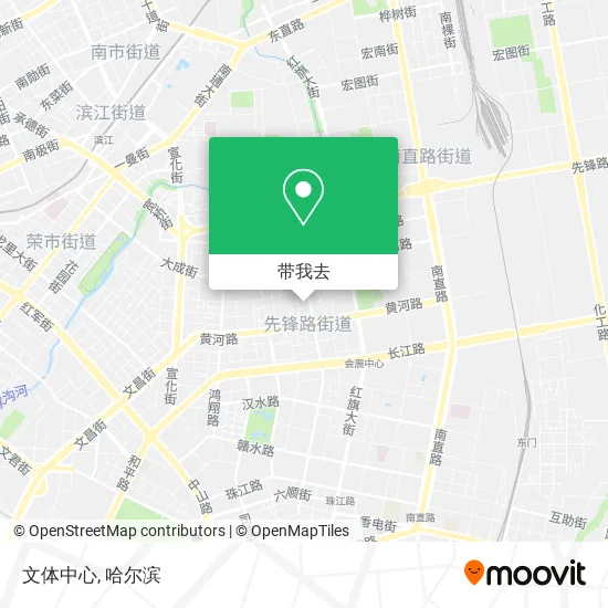 文体中心地图