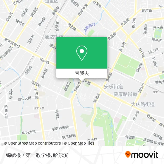 锦绣楼 / 第一教学楼地图