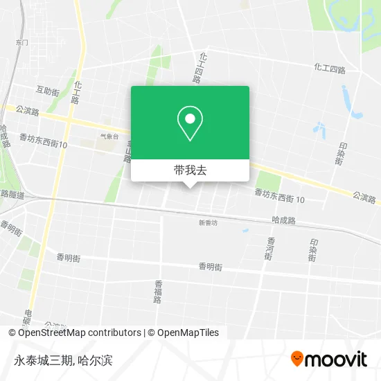 永泰城三期地图