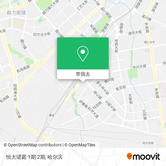 恒大珺庭·1期·2期地图