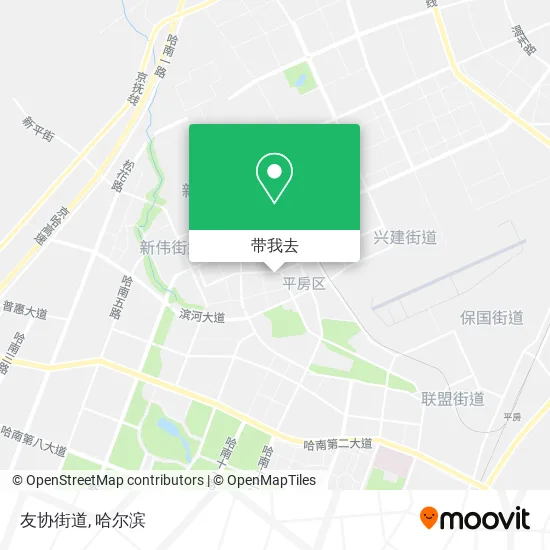 友协街道地图