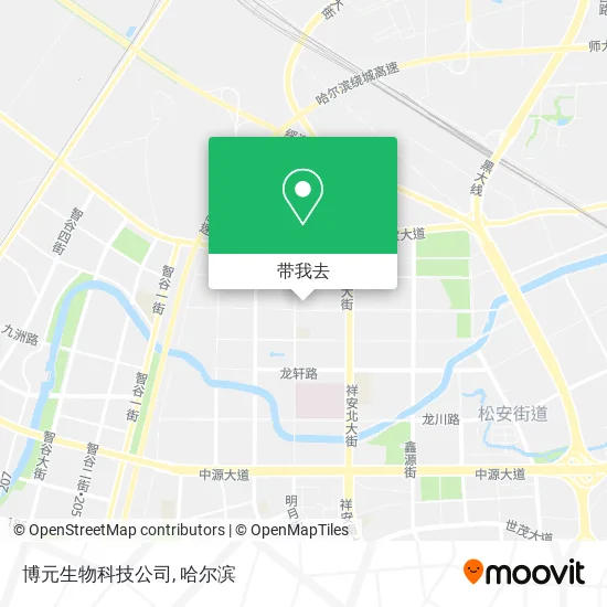 博元生物科技公司地图