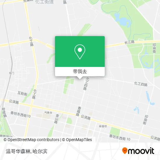 温哥华森林地图