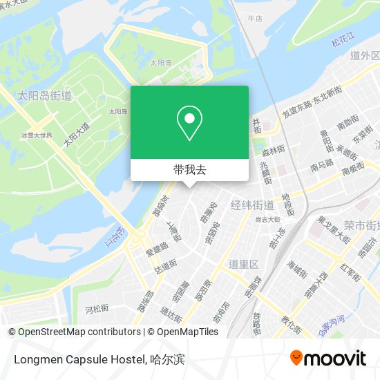 Longmen Capsule Hostel地图
