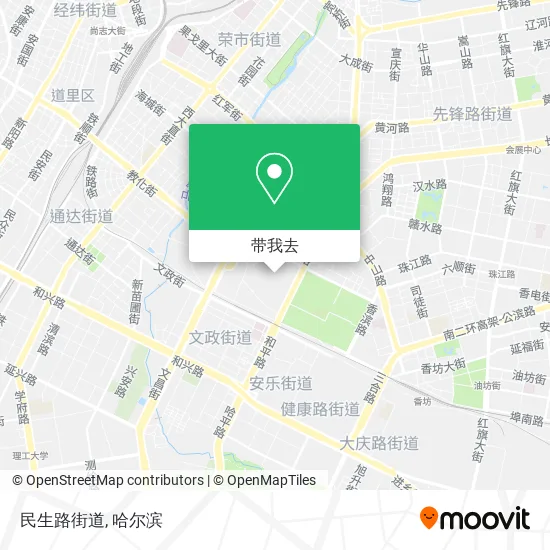 民生路街道地图